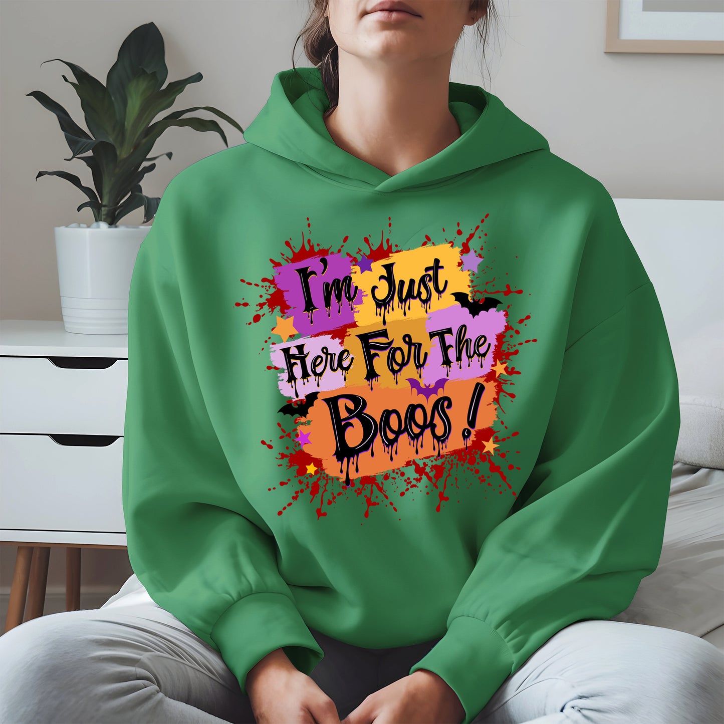I'm just here for the Boos halloween shirt