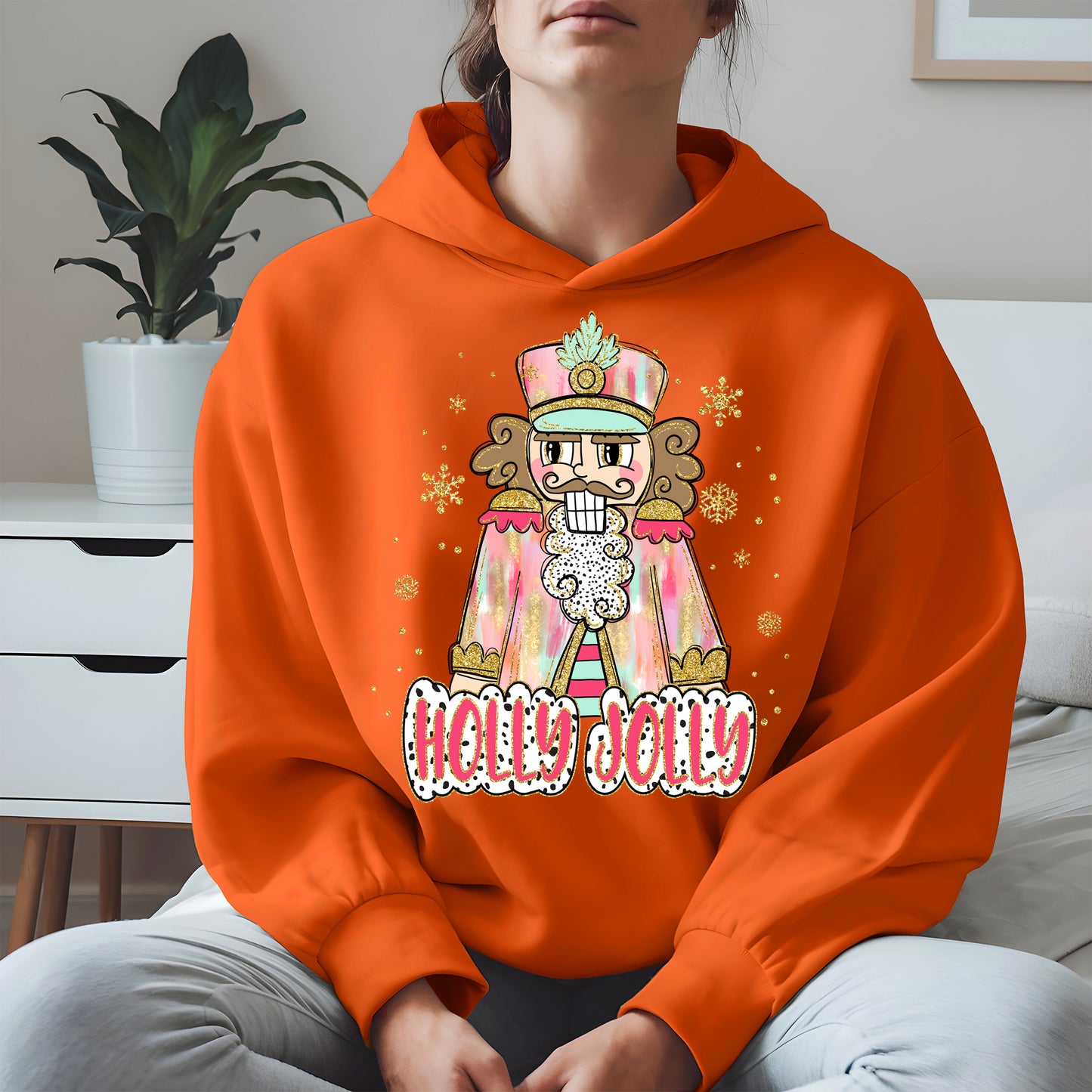 Holly Jolly Nutcracker Christmas Shirt Hoodie