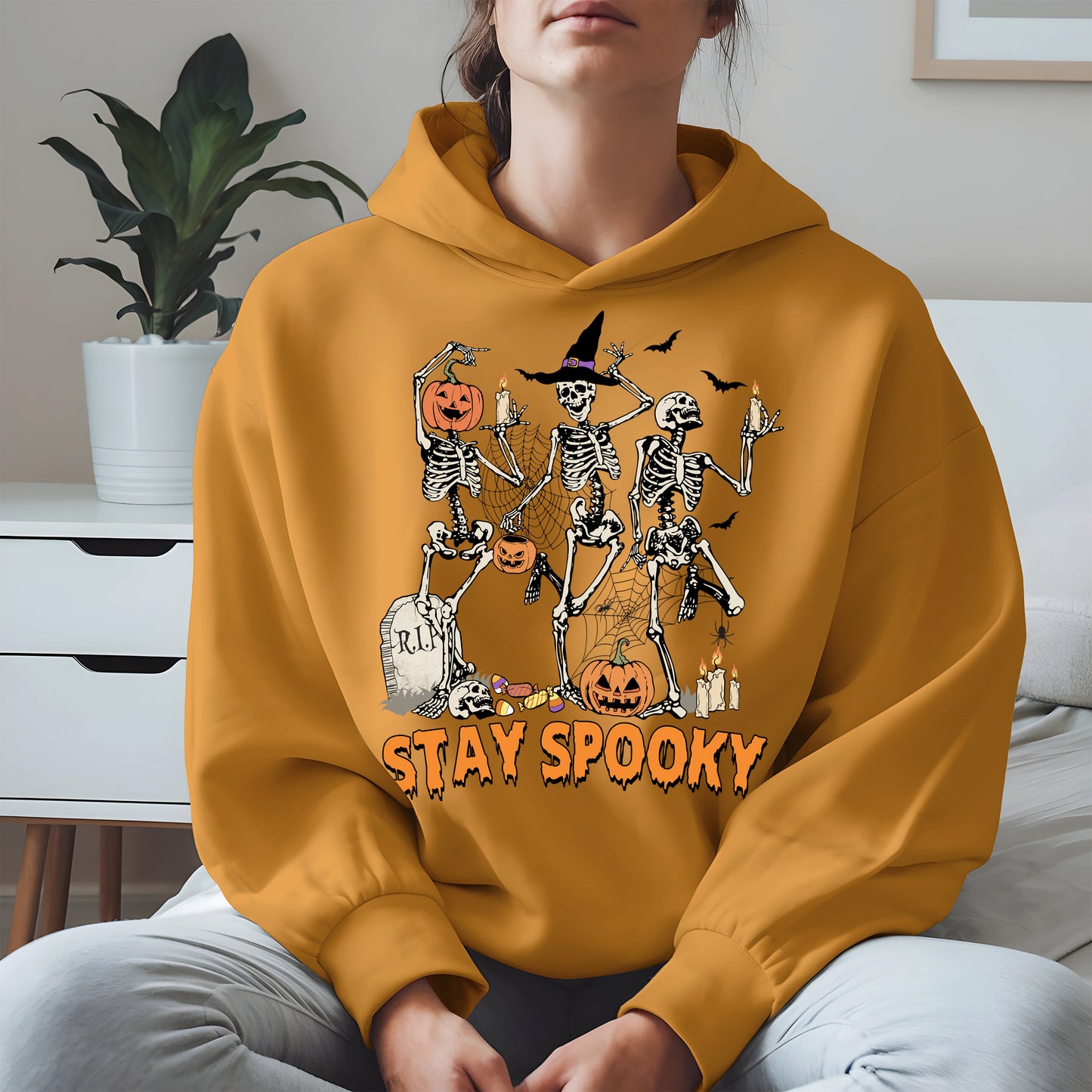 Dancing Skeleton Stay Spooky Shirt