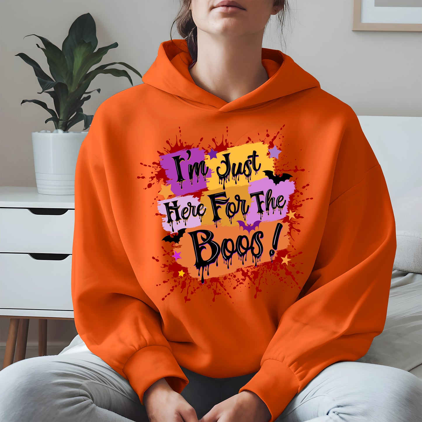 I'm just here for the Boos halloween shirt