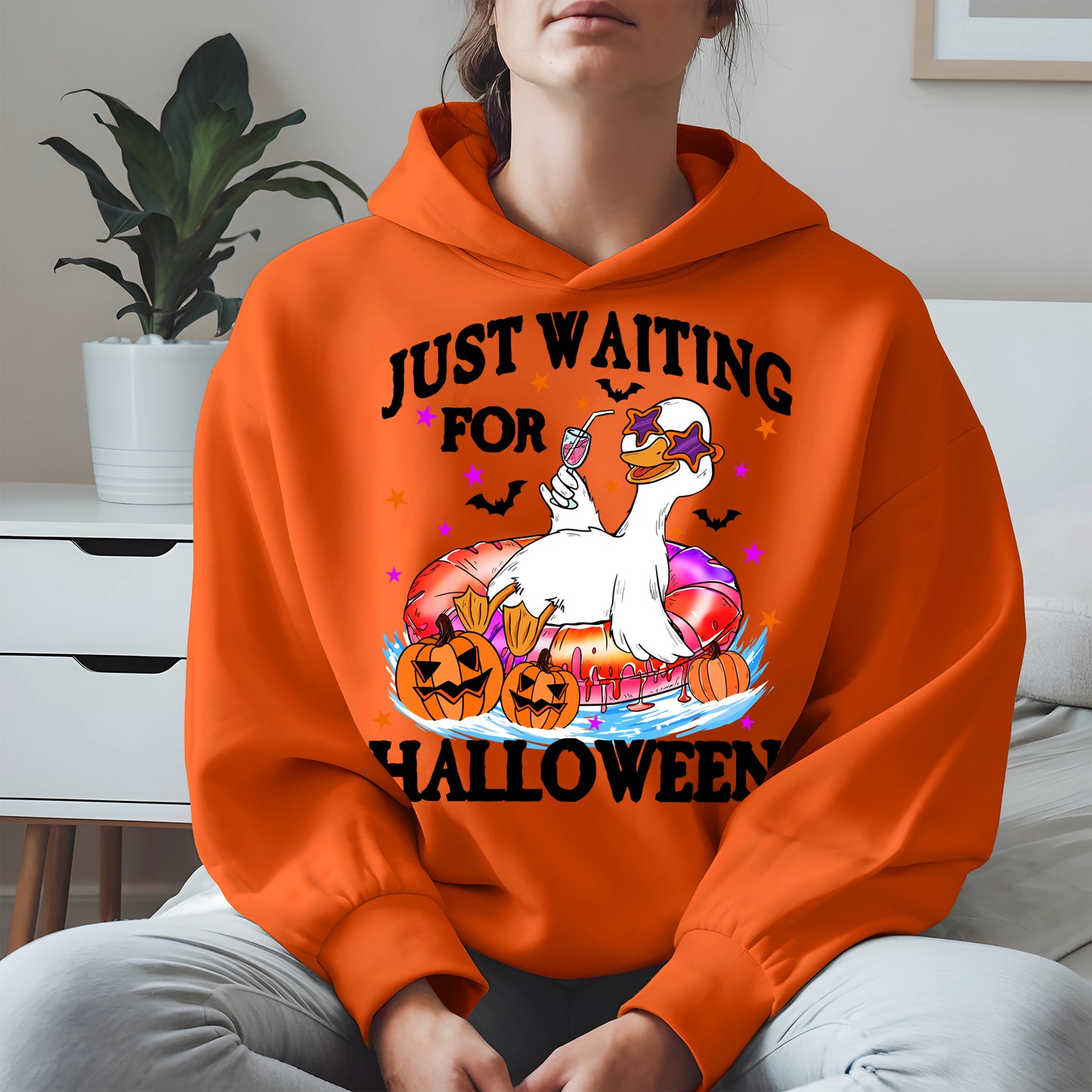 Just waiting for Halloween halloween shirt