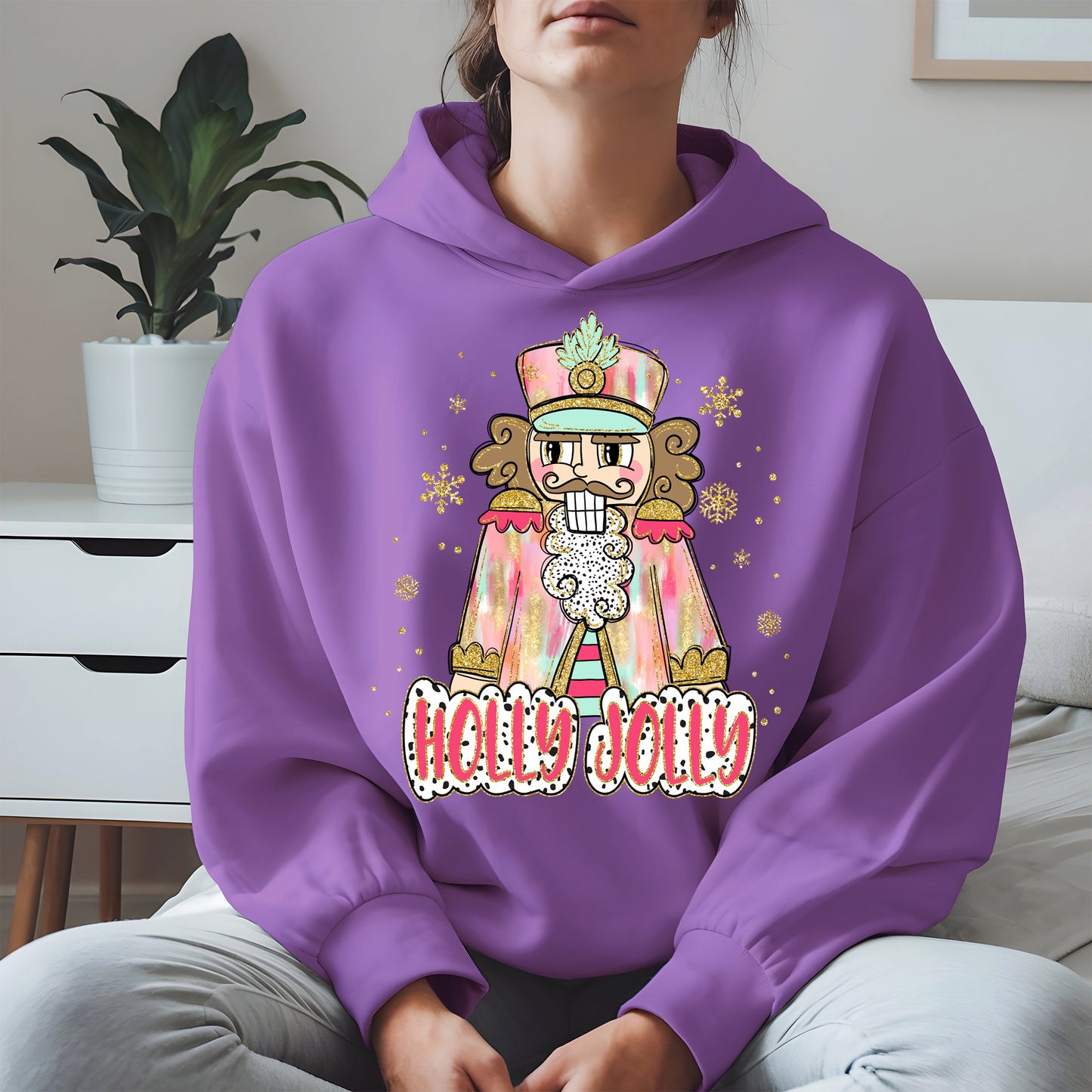 Holly Jolly Nutcracker Christmas Shirt Hoodie