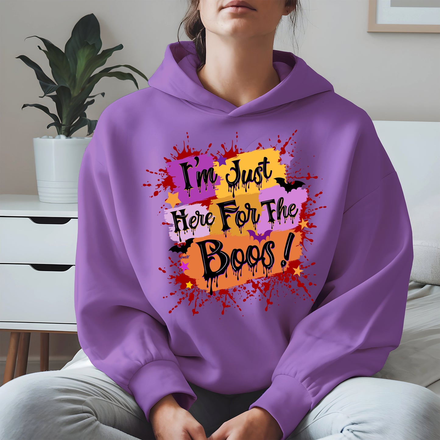 I'm just here for the Boos halloween shirt
