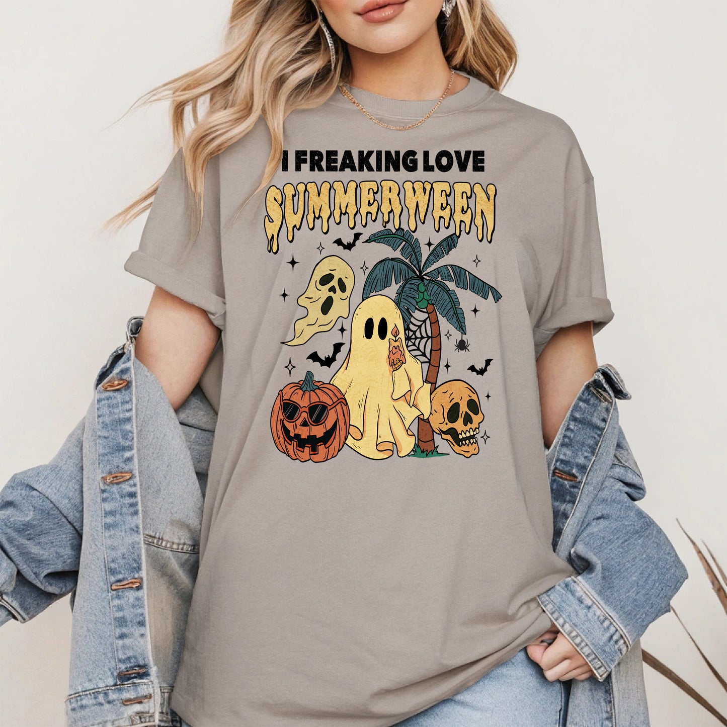 I freaking love summerween halloween shirt