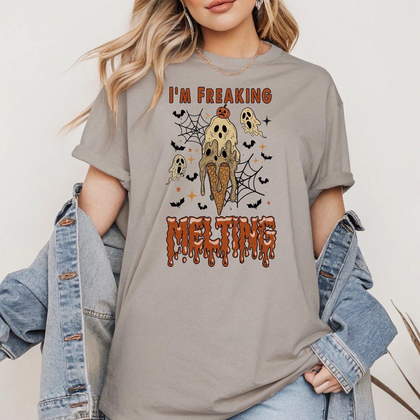 I'm freaking melting halloween shirt