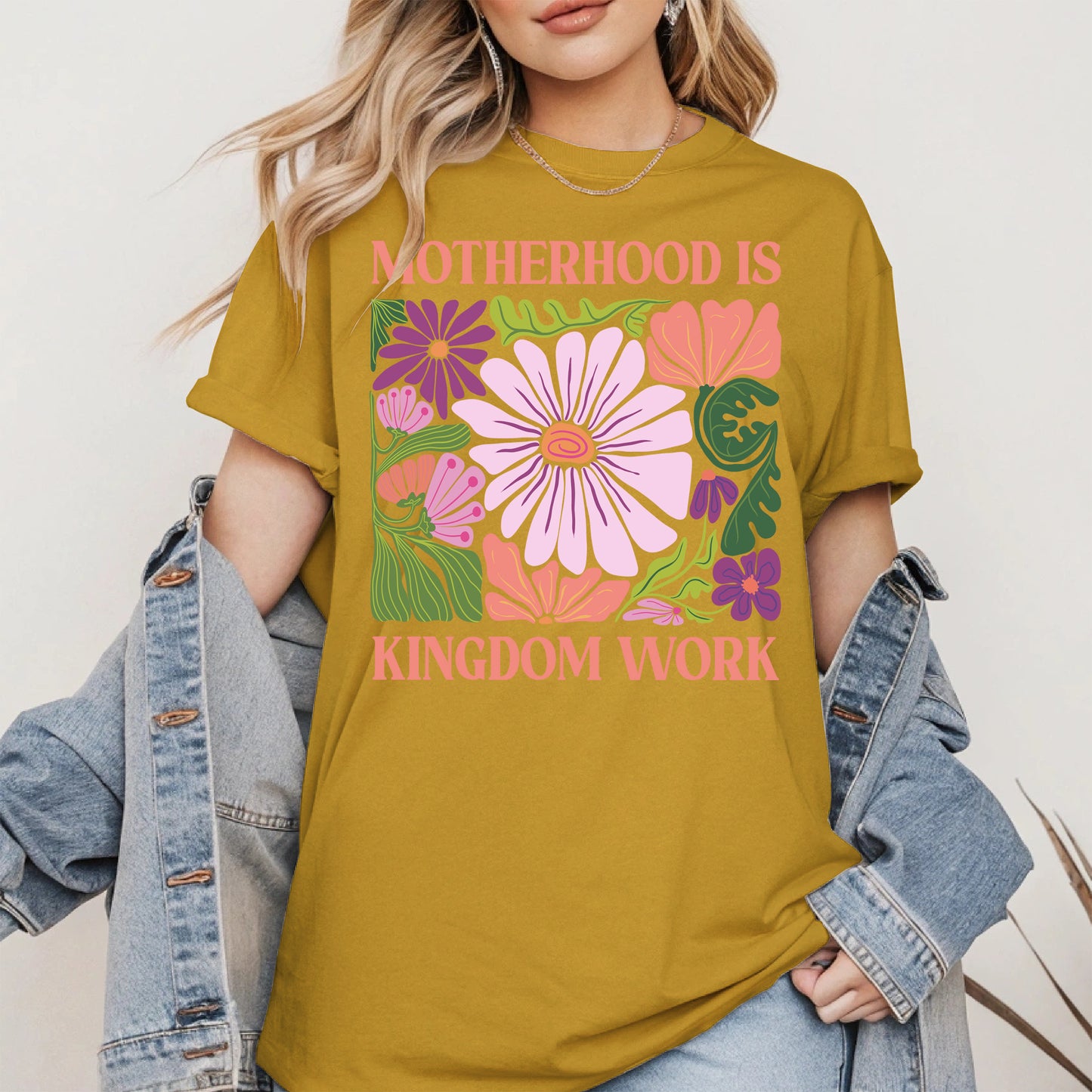 Motherhood Is Kingdom Work Shirt