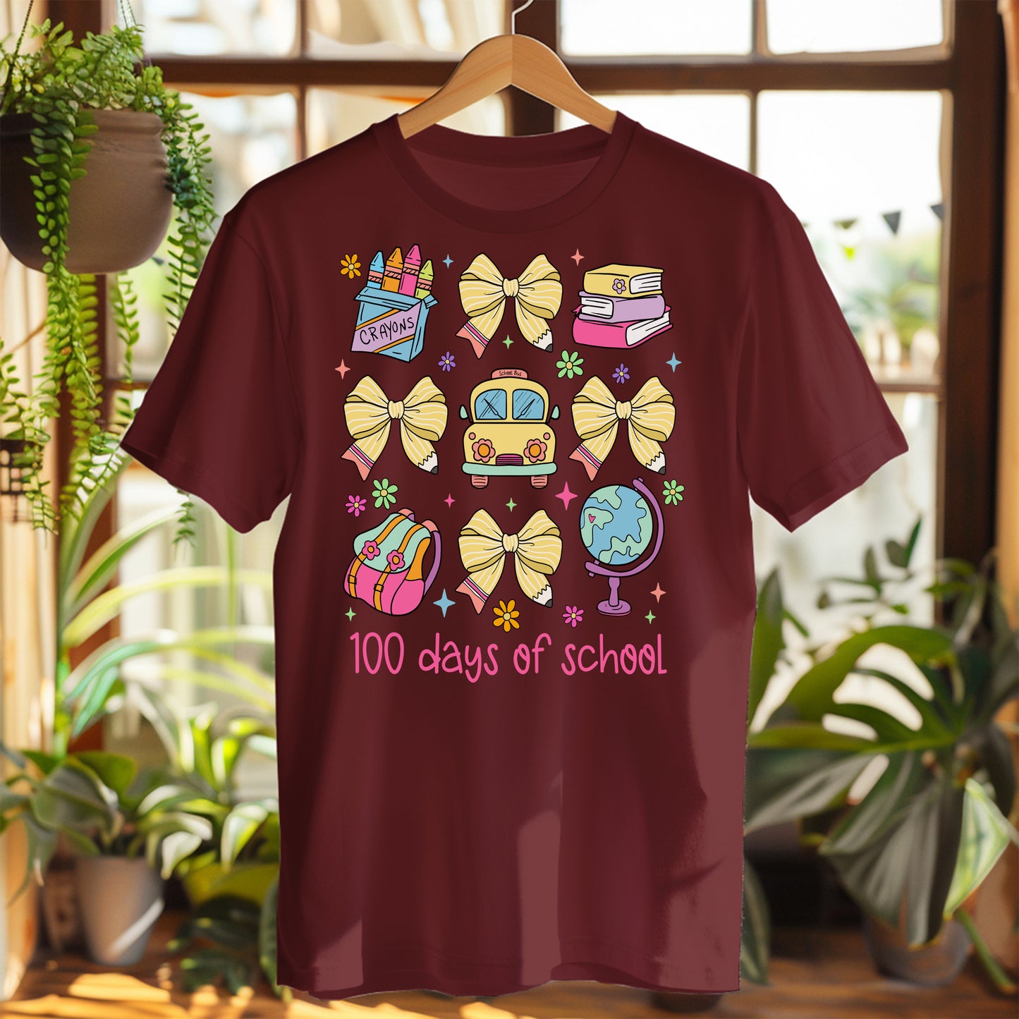 100 Days of School Coquette Shirt