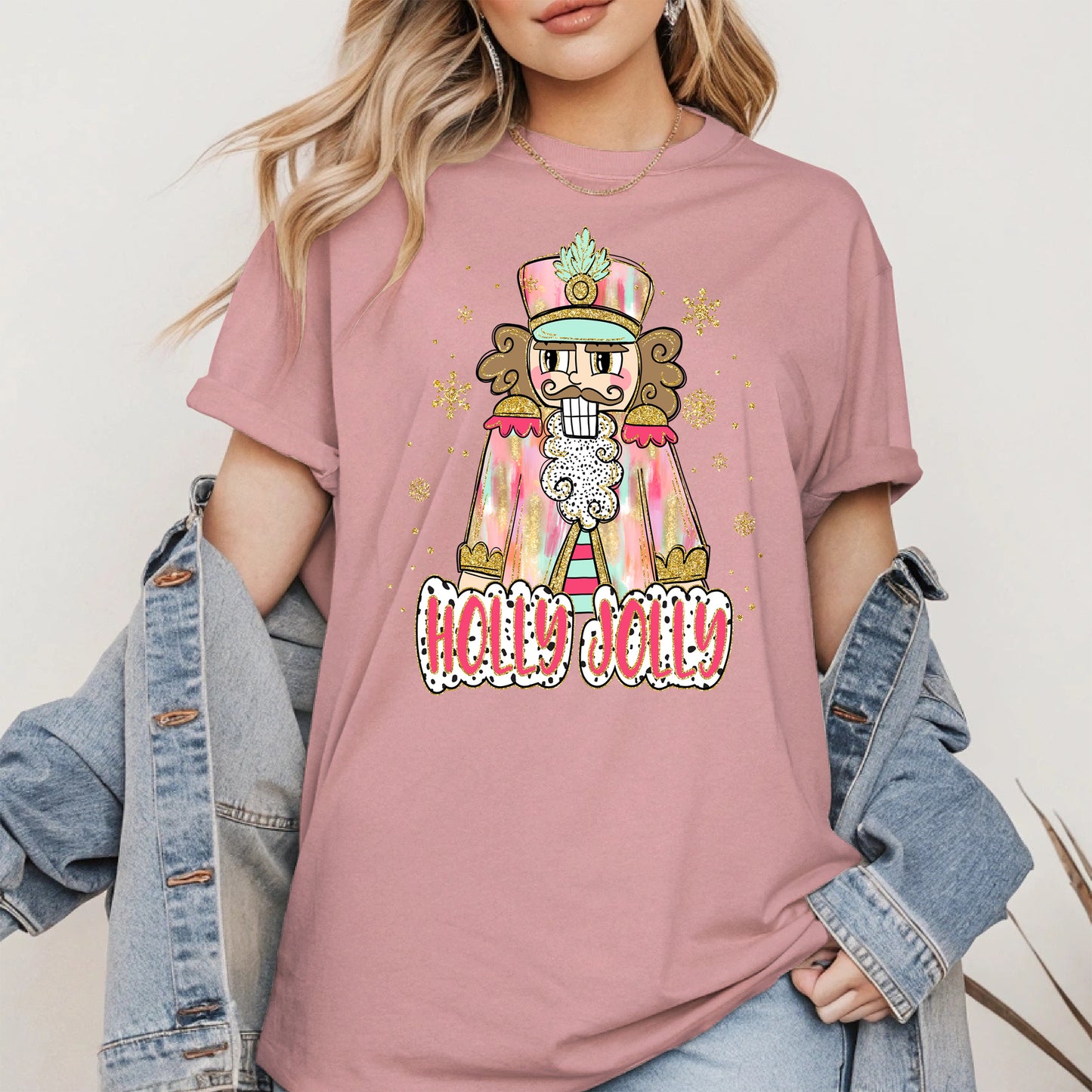Holly Jolly Nutcracker Christmas Shirt Hoodie