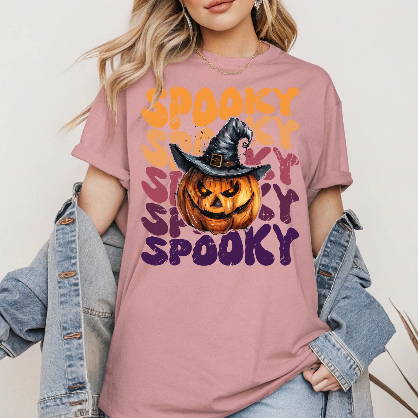Spooky Pumpkin Halloween Shirt