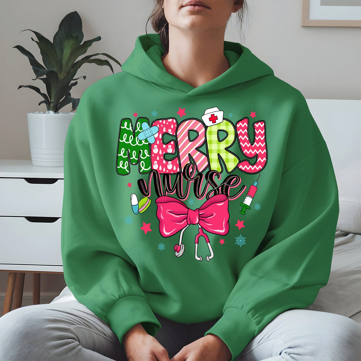 Cute Christmas Nurse Holiday Shirt