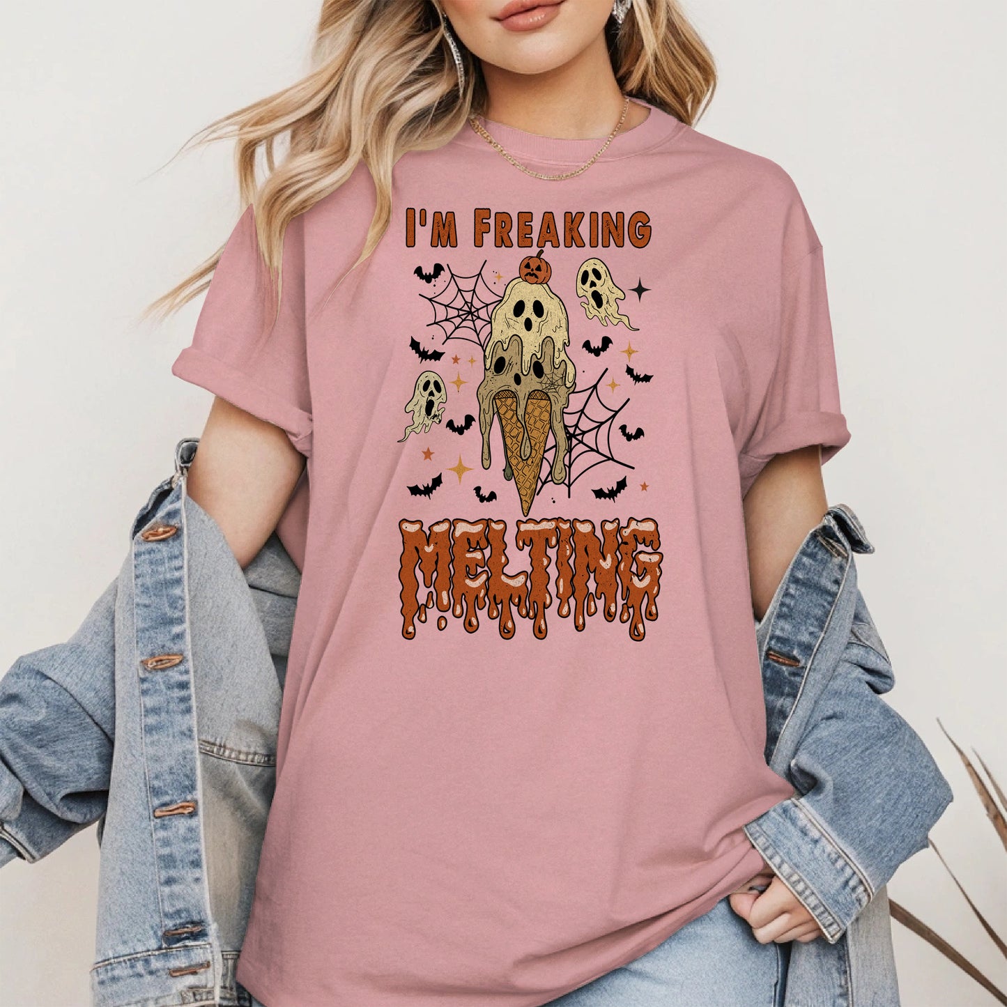 I'm freaking melting halloween shirt