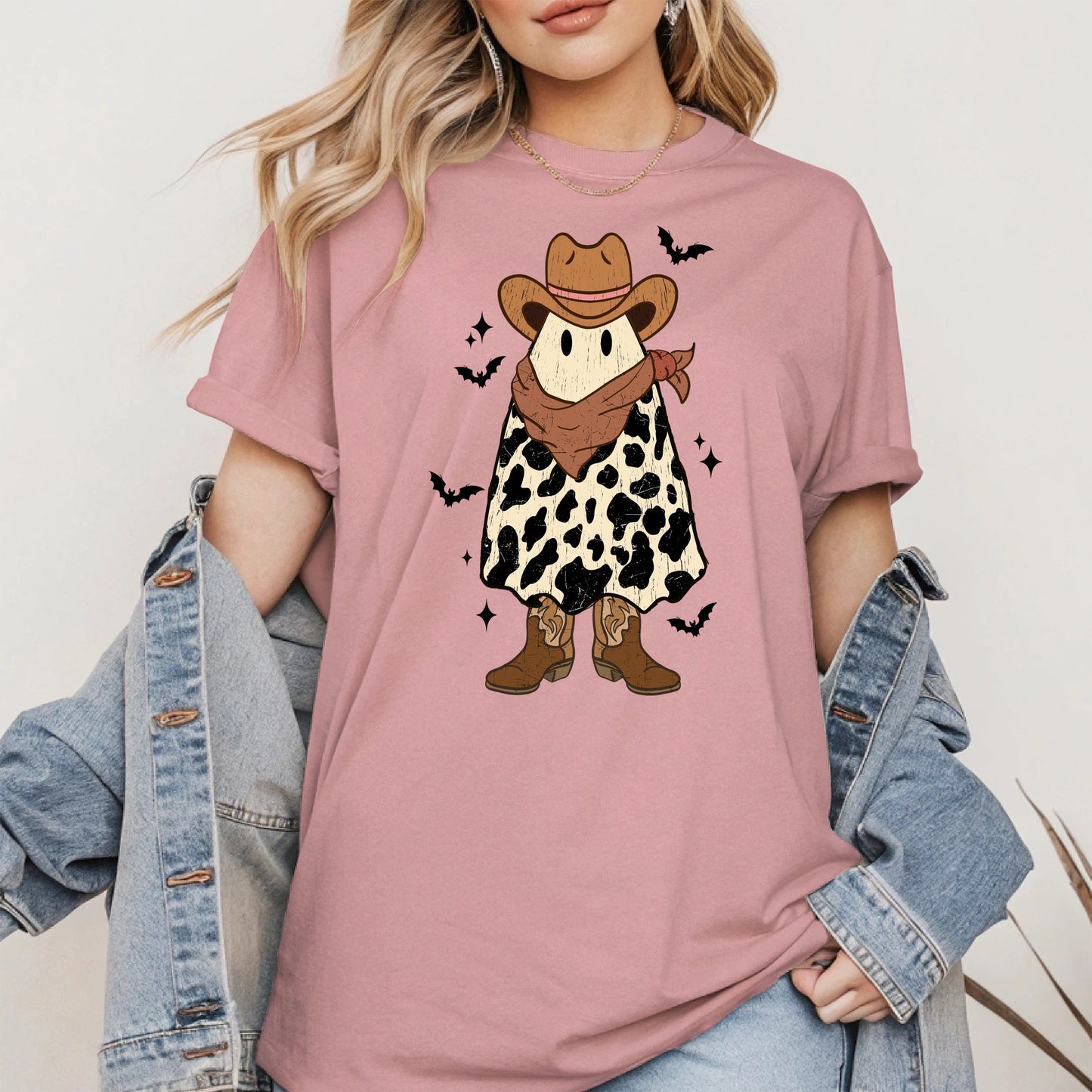 Western Boo Ghost halloween shirt