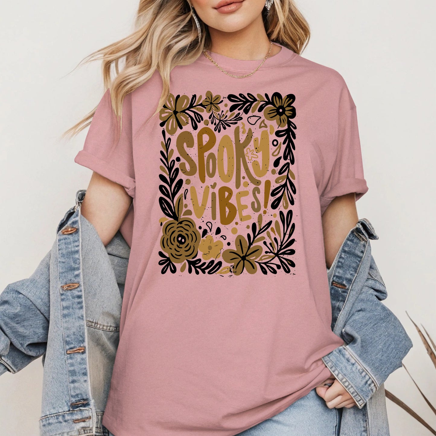 Spooky Vibes halloween shirt and sweatshirt