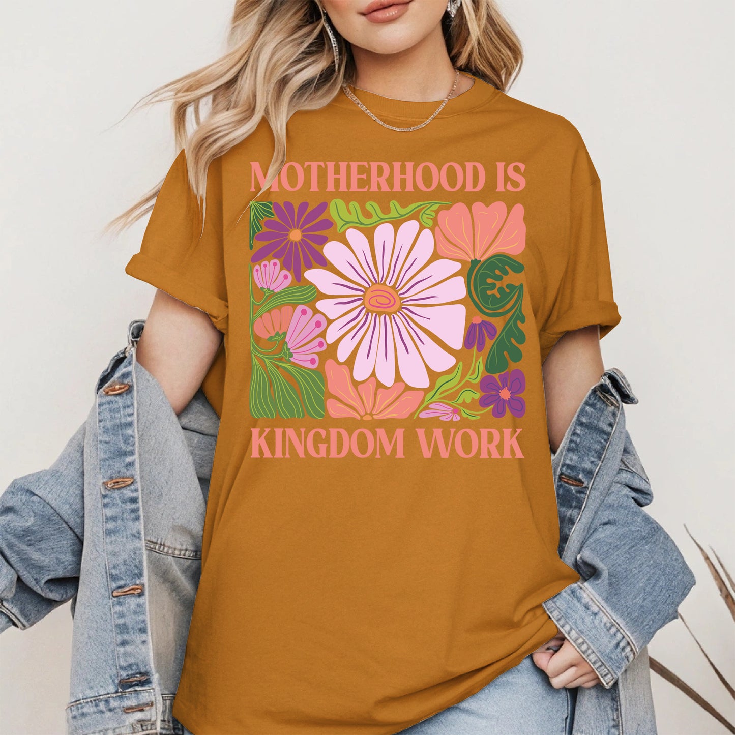 Motherhood Is Kingdom Work Shirt