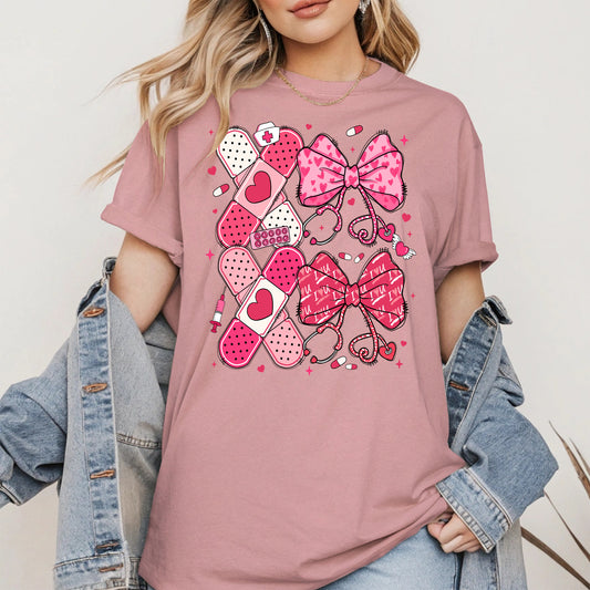 Cute Medical XOXO Nurse Valentine Shirt