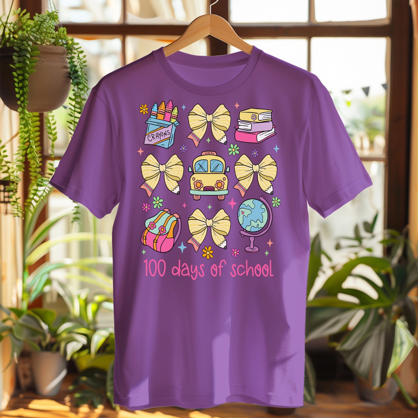 100 Days of School Coquette Shirt