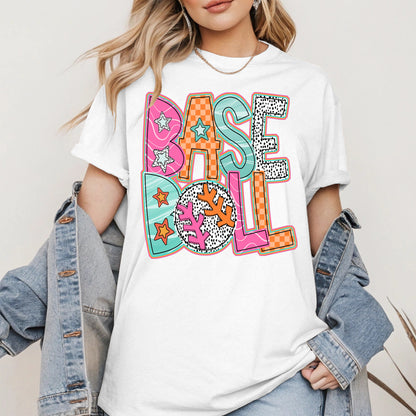 Doodle Fun Sports Tee for Game Day & Players Shirt