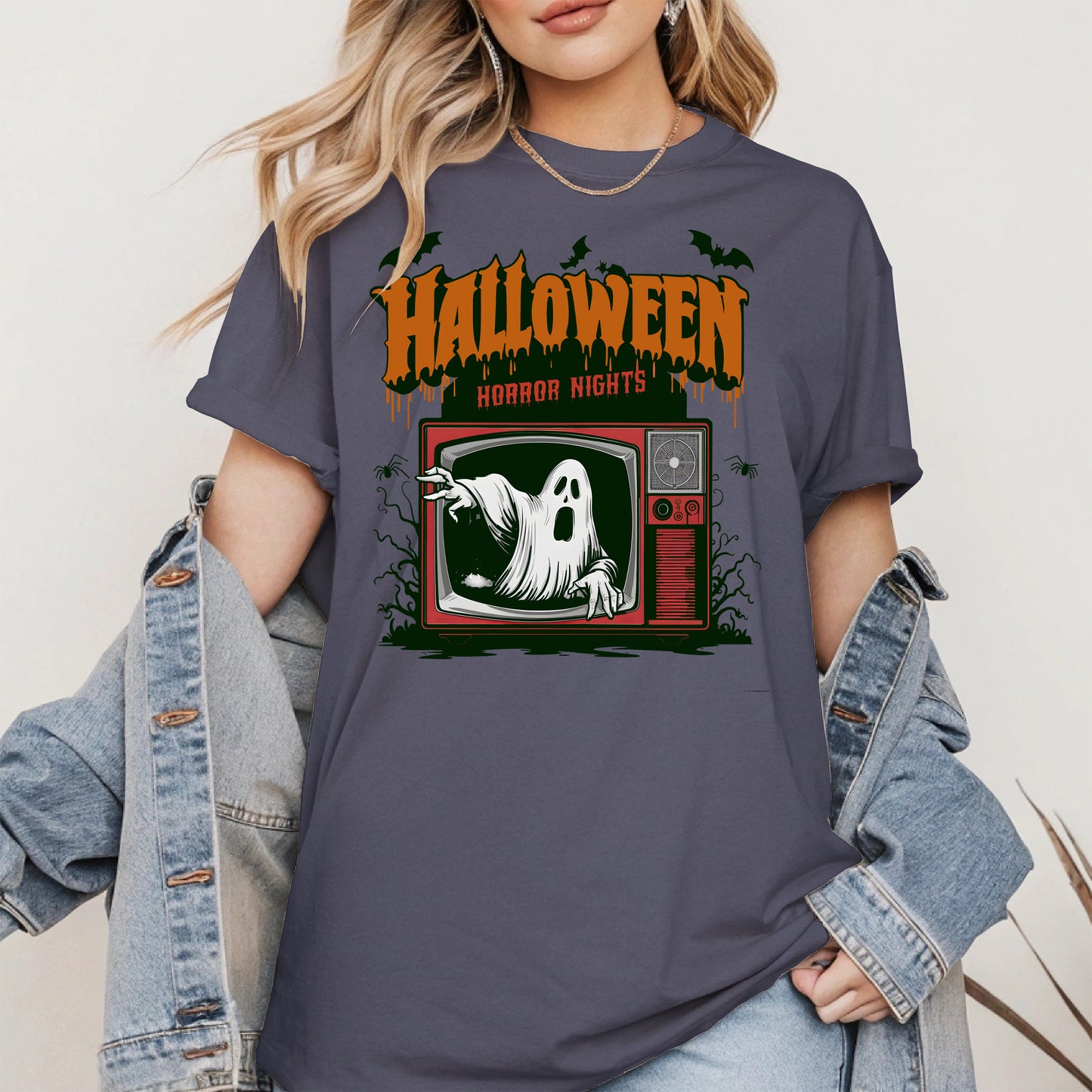 Halloween Horror Nights Ghost TV Shirt