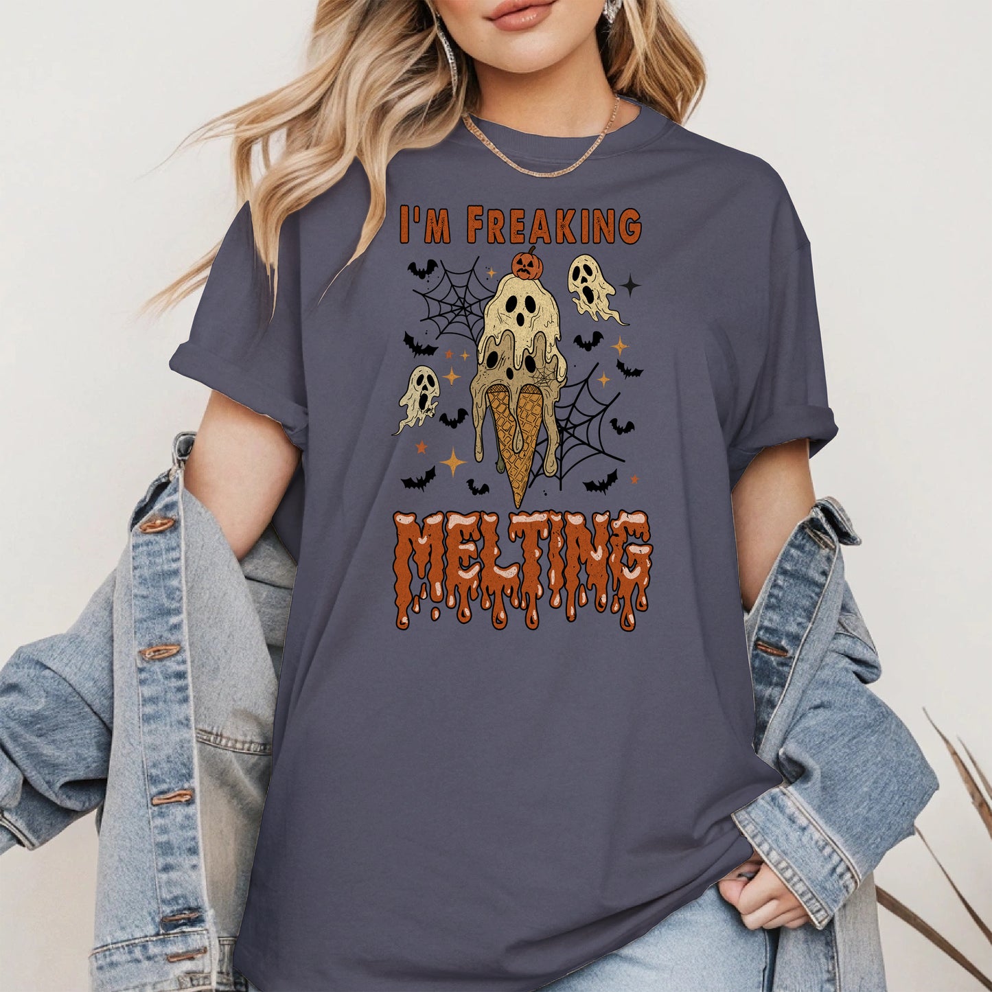 I'm freaking melting halloween shirt