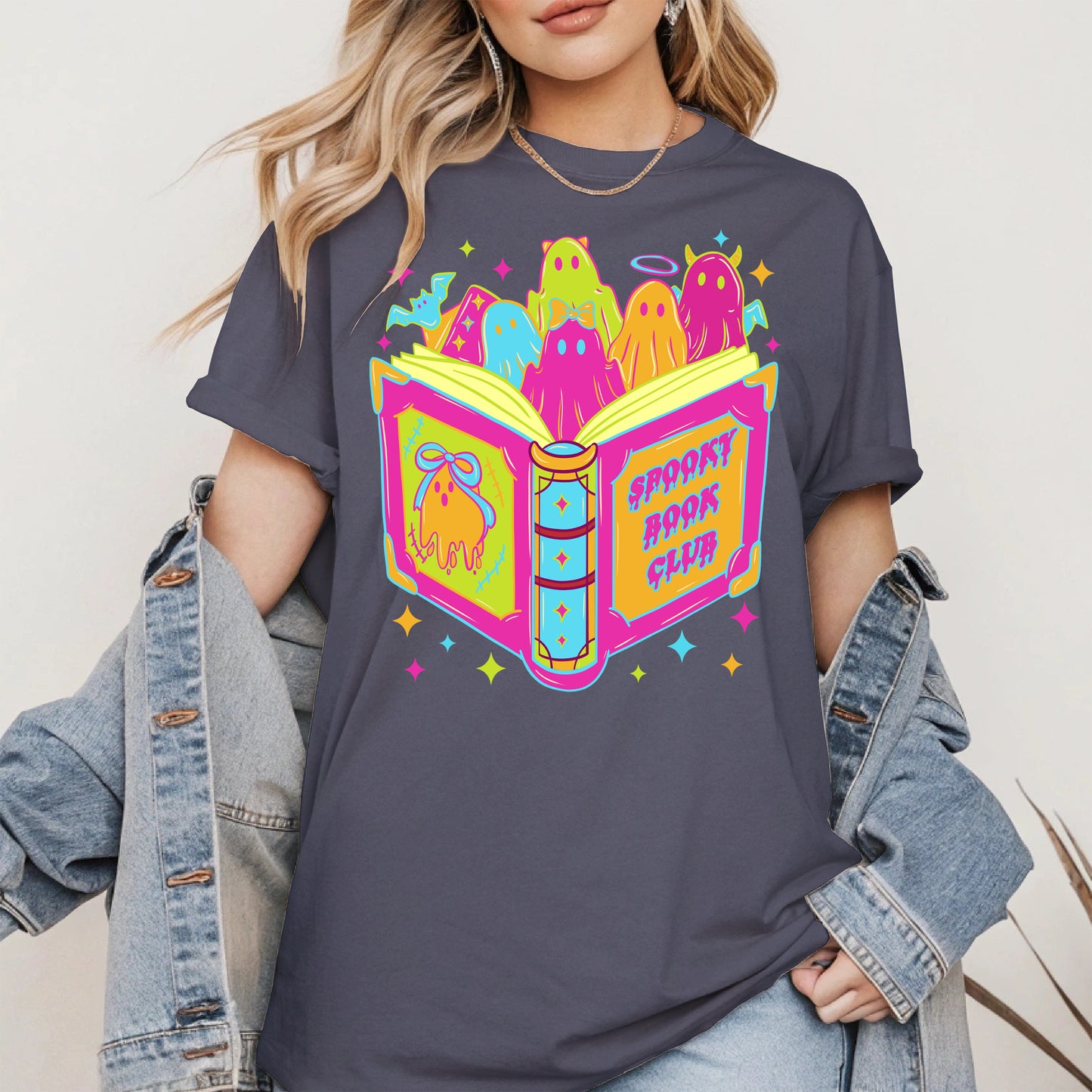 Spooky Book Club shirt and hoodie