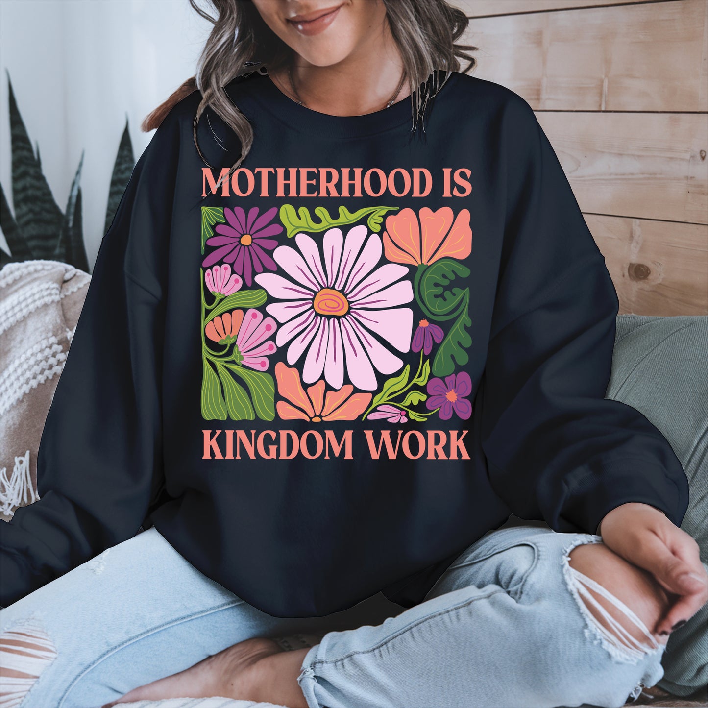 Motherhood Is Kingdom Work Shirt