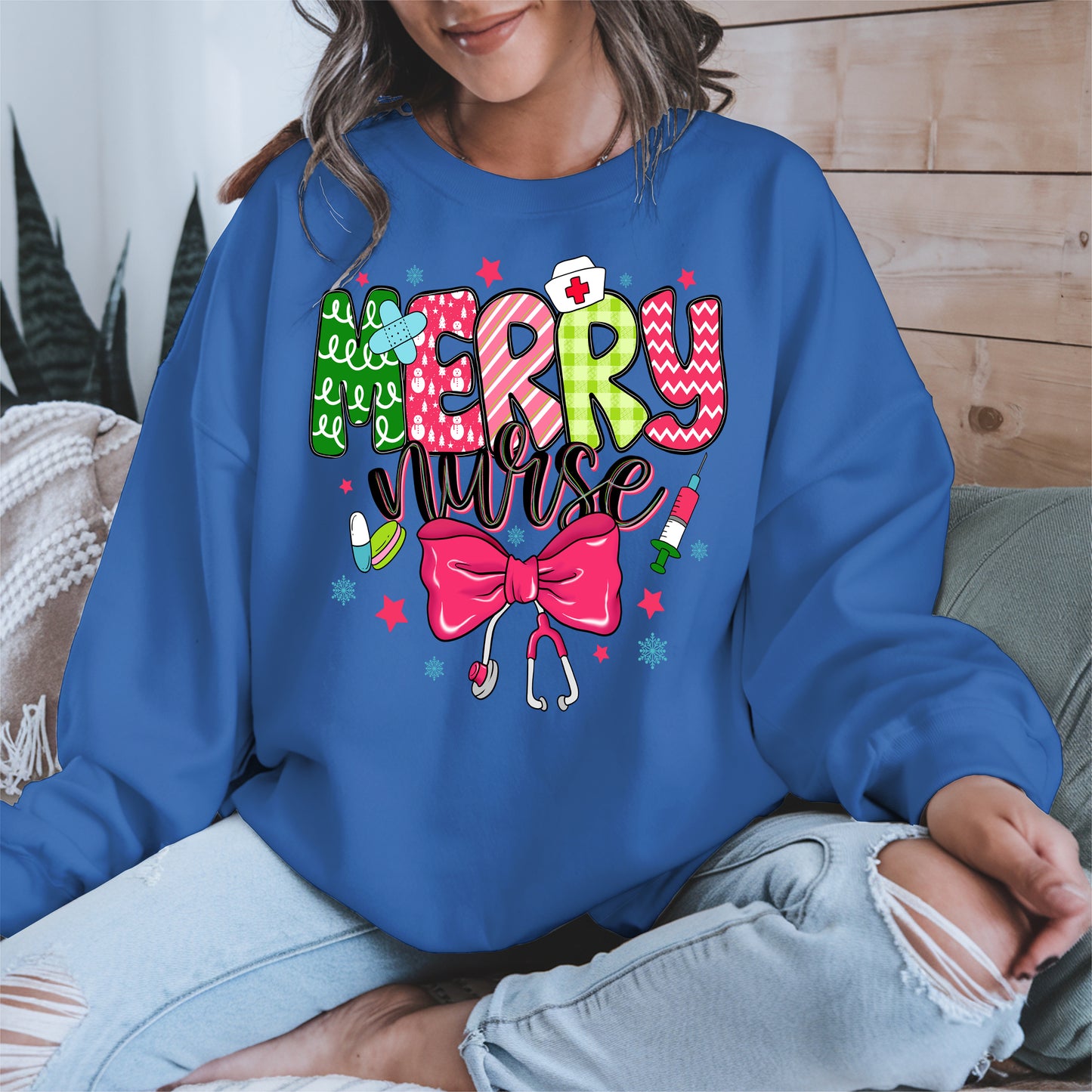 Cute Christmas Nurse Holiday Shirt