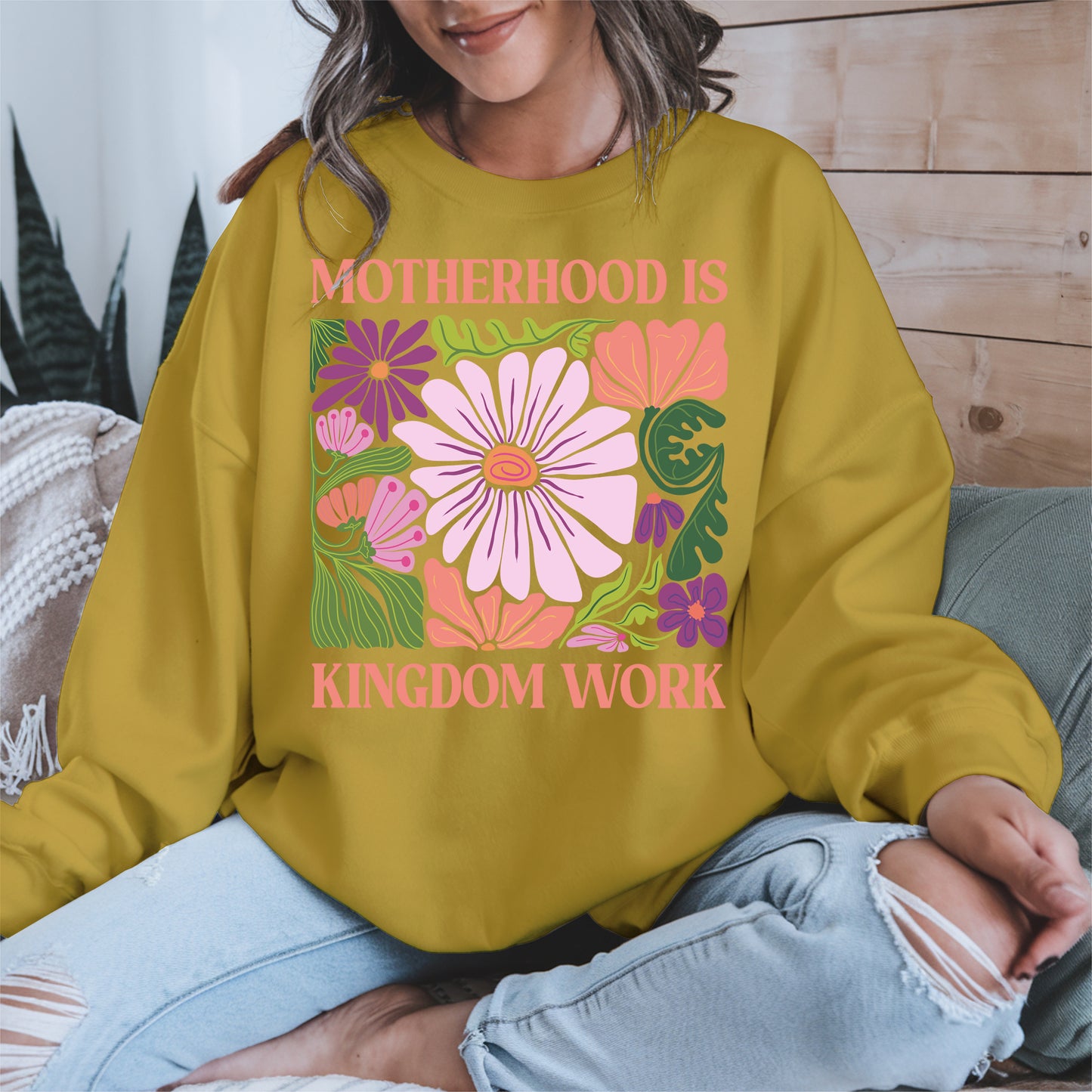 Motherhood Is Kingdom Work Shirt