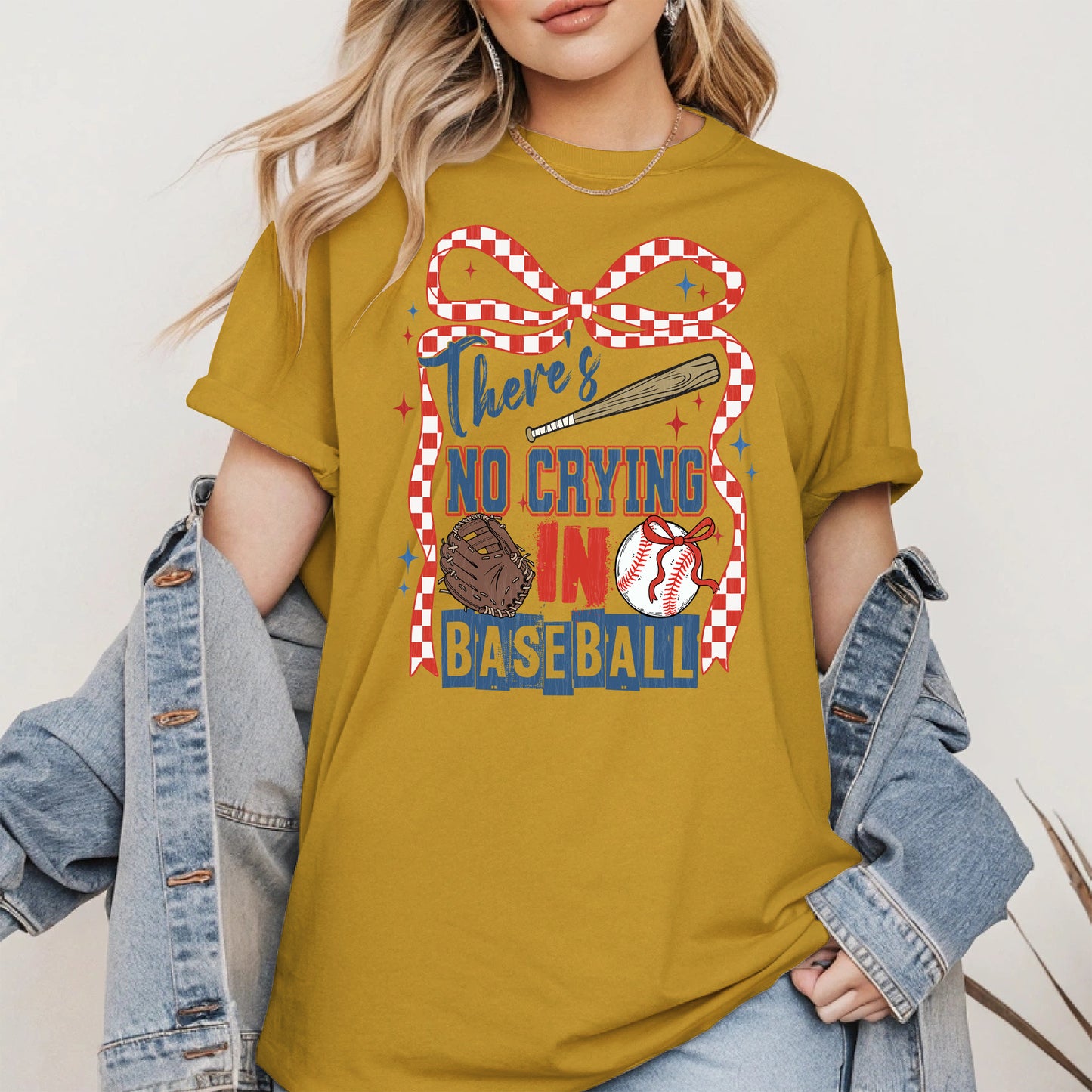 No Crying in Baseball Shirt Sport Tee Hoodie Sweatshirt Gift