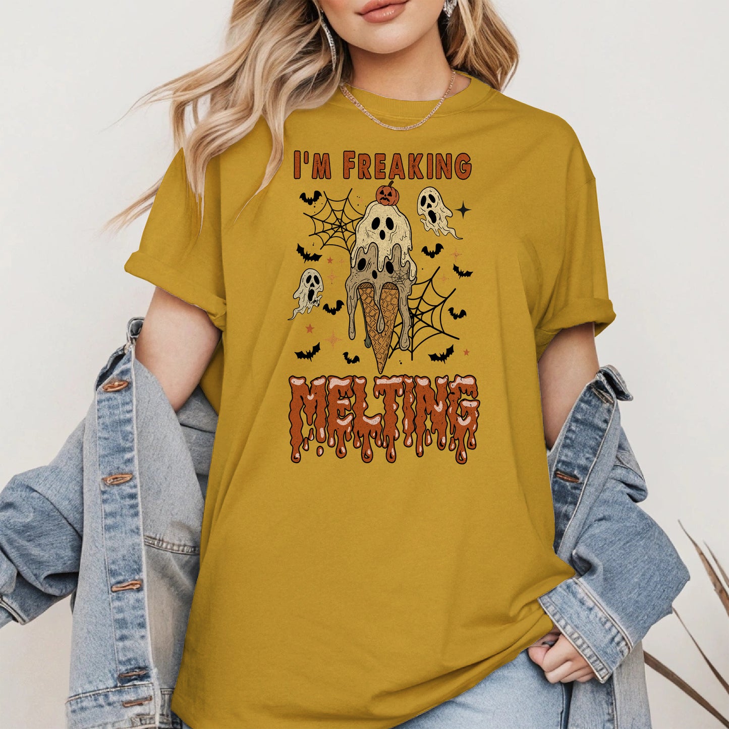 I'm freaking melting halloween shirt