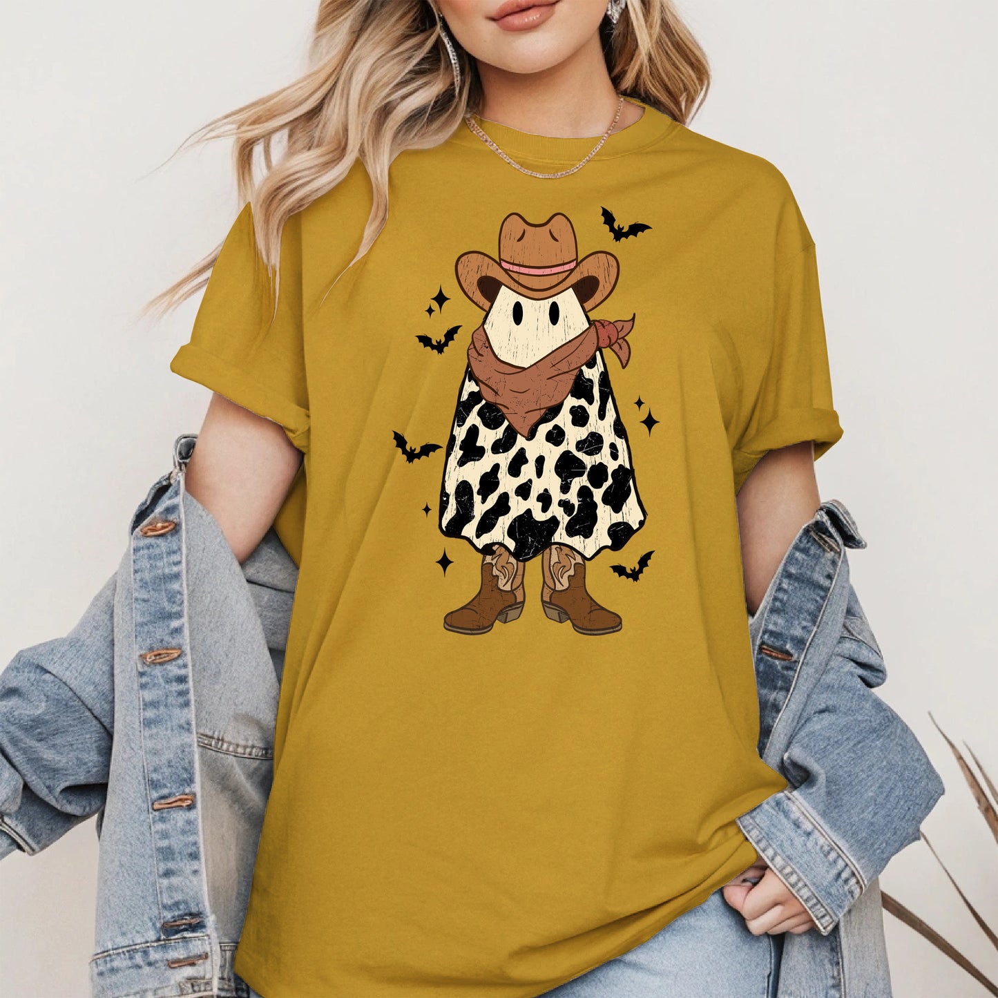 Western Boo Ghost halloween shirt