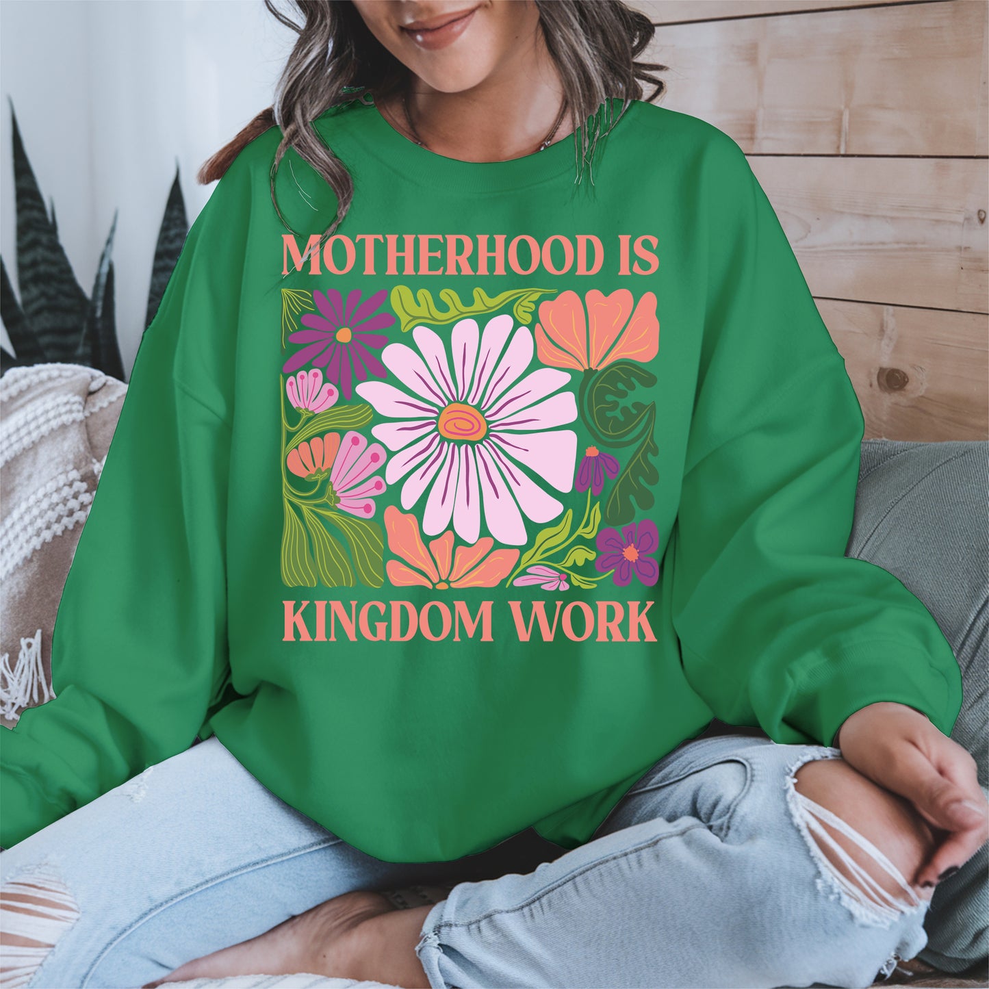 Motherhood Is Kingdom Work Shirt