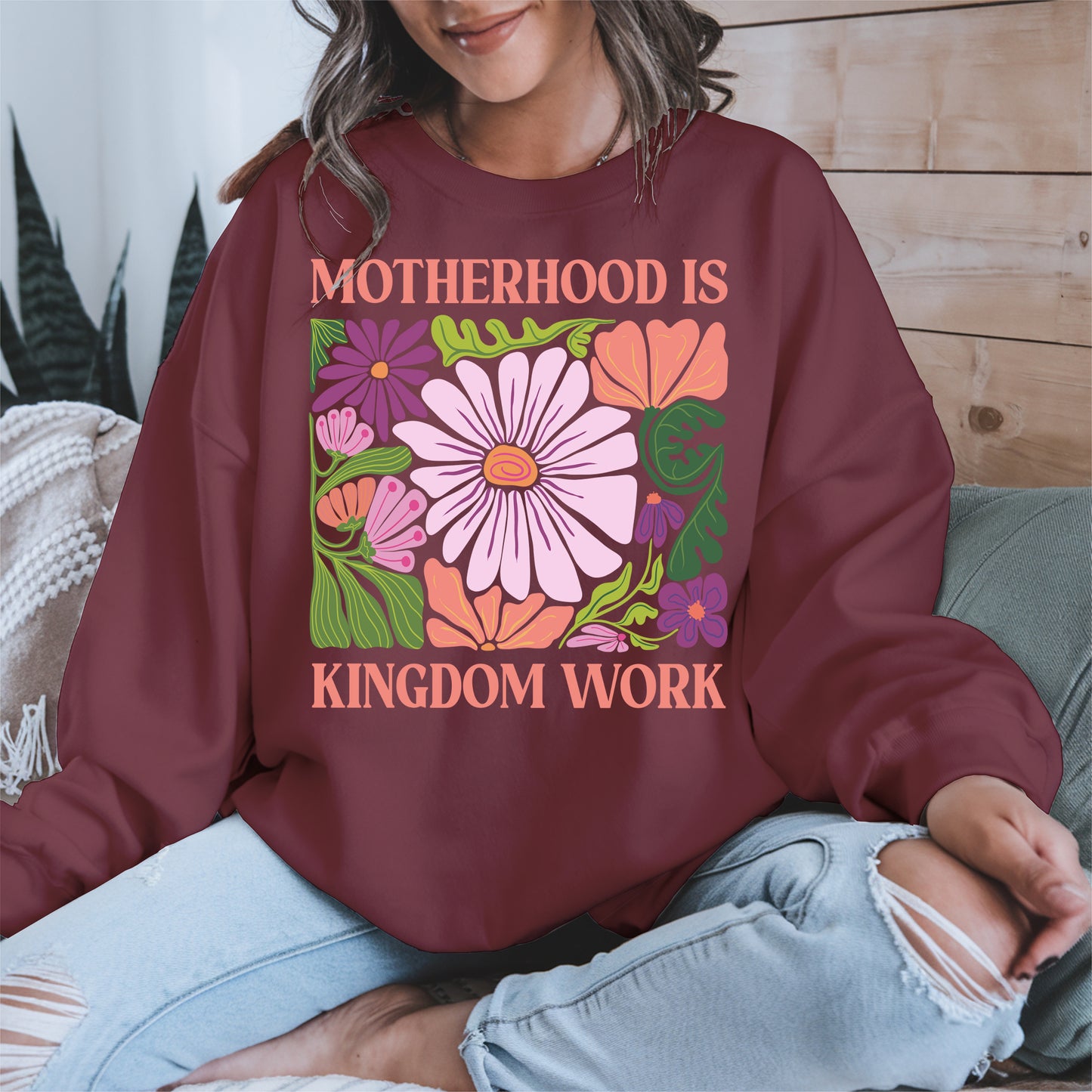 Motherhood Is Kingdom Work Shirt