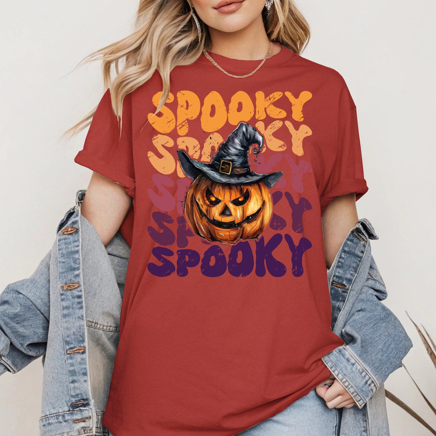 Spooky Pumpkin Halloween Shirt