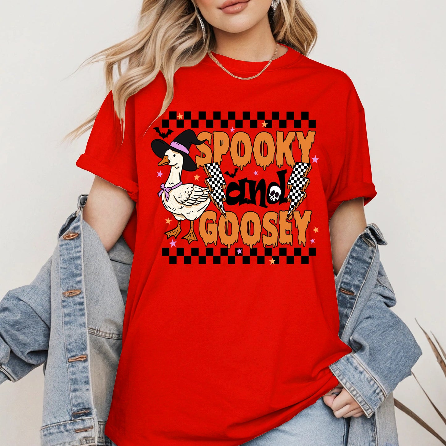 Spooky and goosey halloween shirt