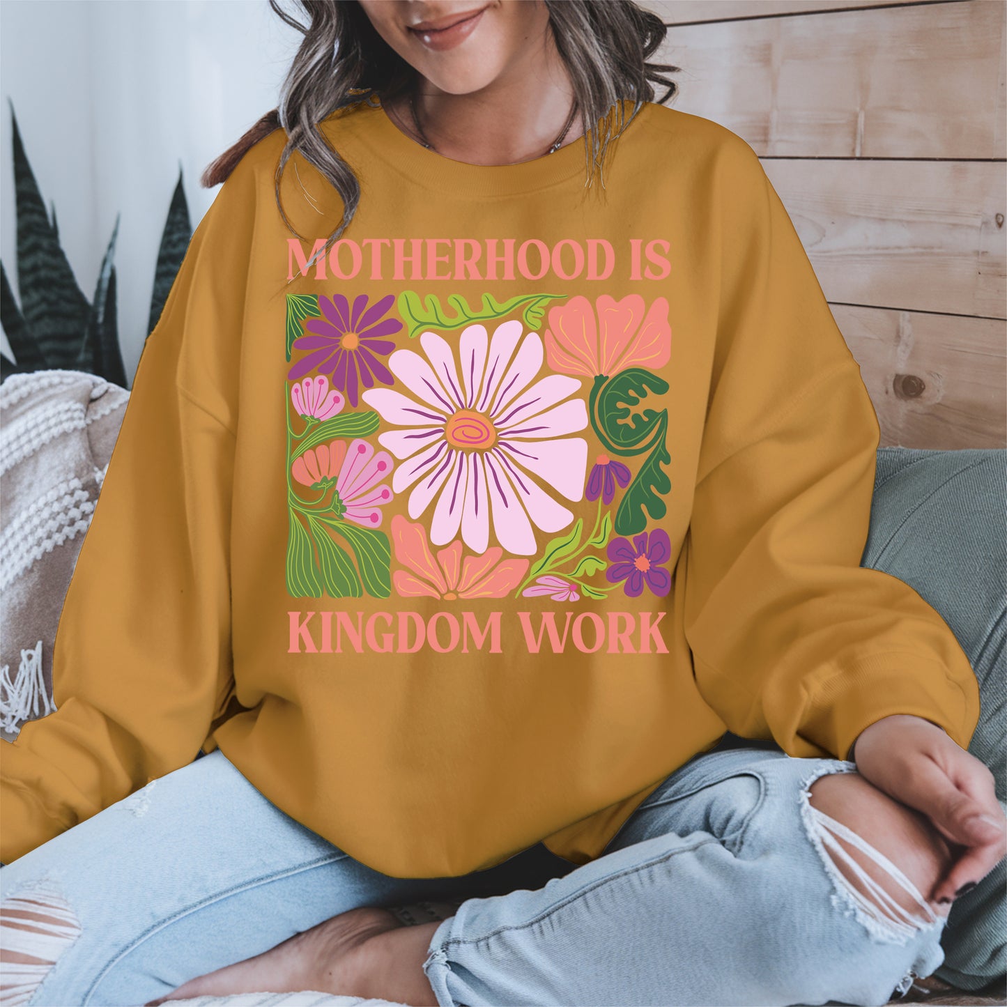 Motherhood Is Kingdom Work Shirt