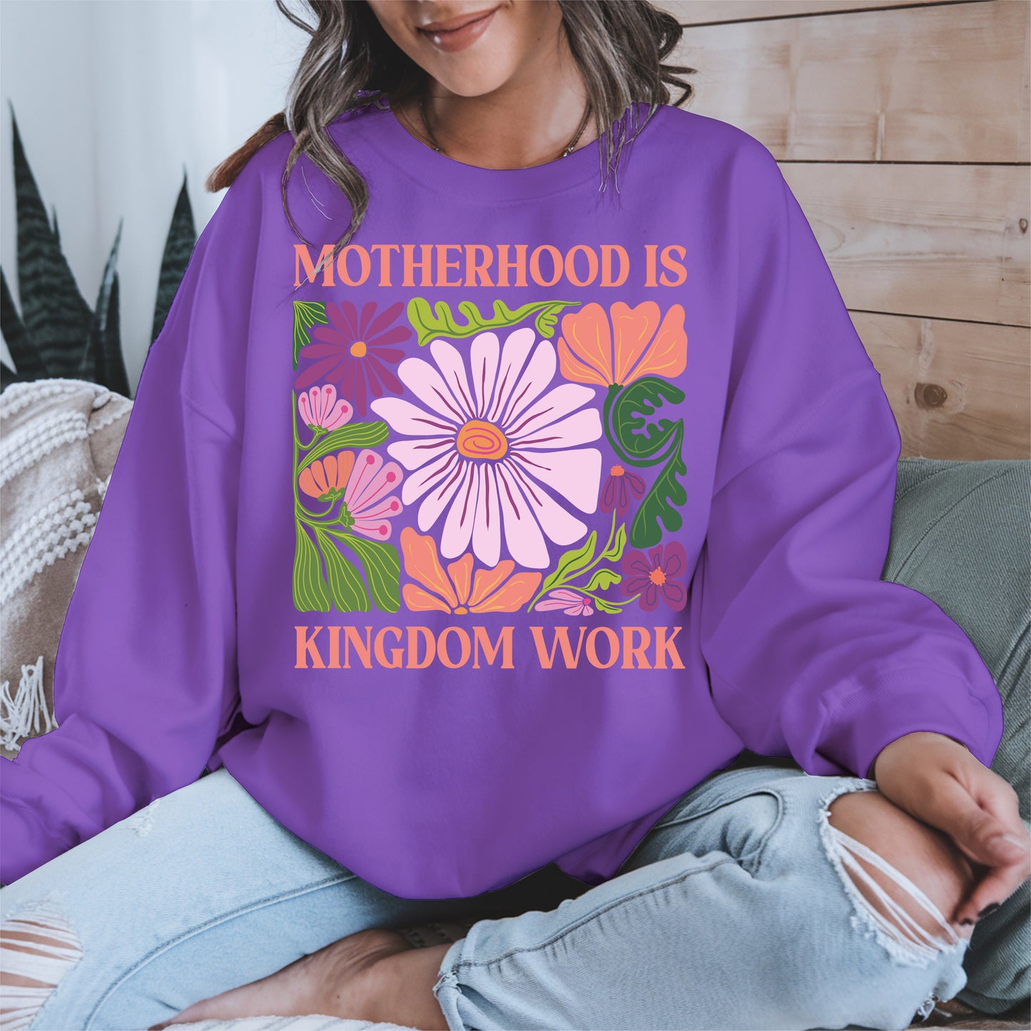 Motherhood Is Kingdom Work Shirt