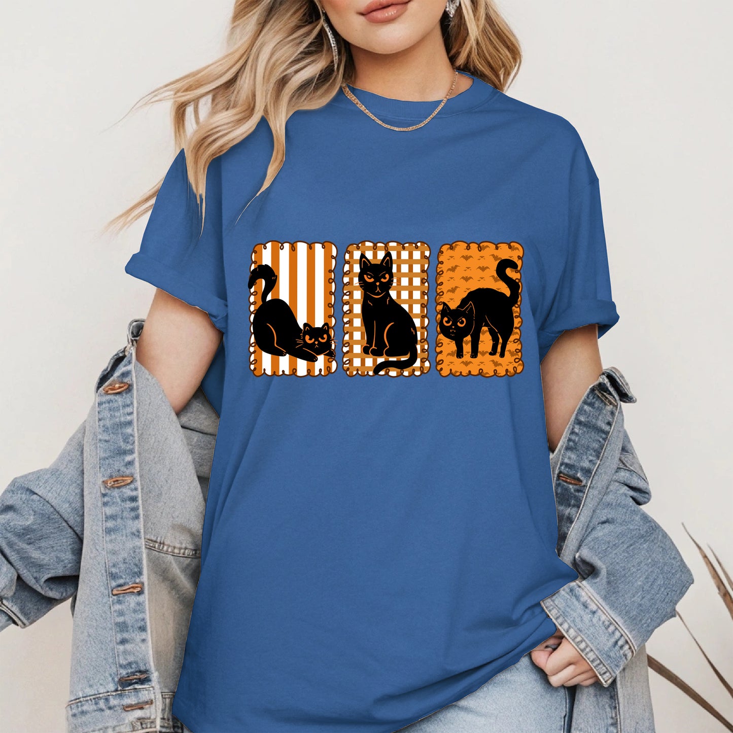 Black Cat Halloween shirt and sweatshirt