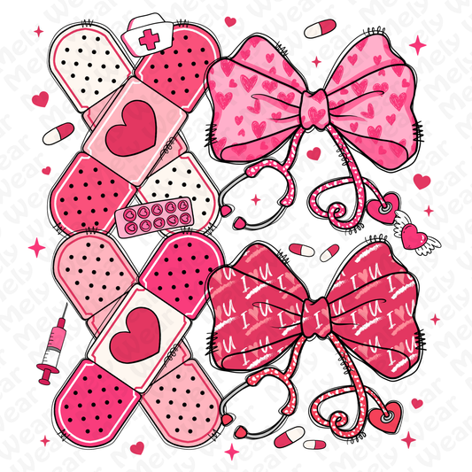 Cute Medical XOXO Nurse Valentine Shirt